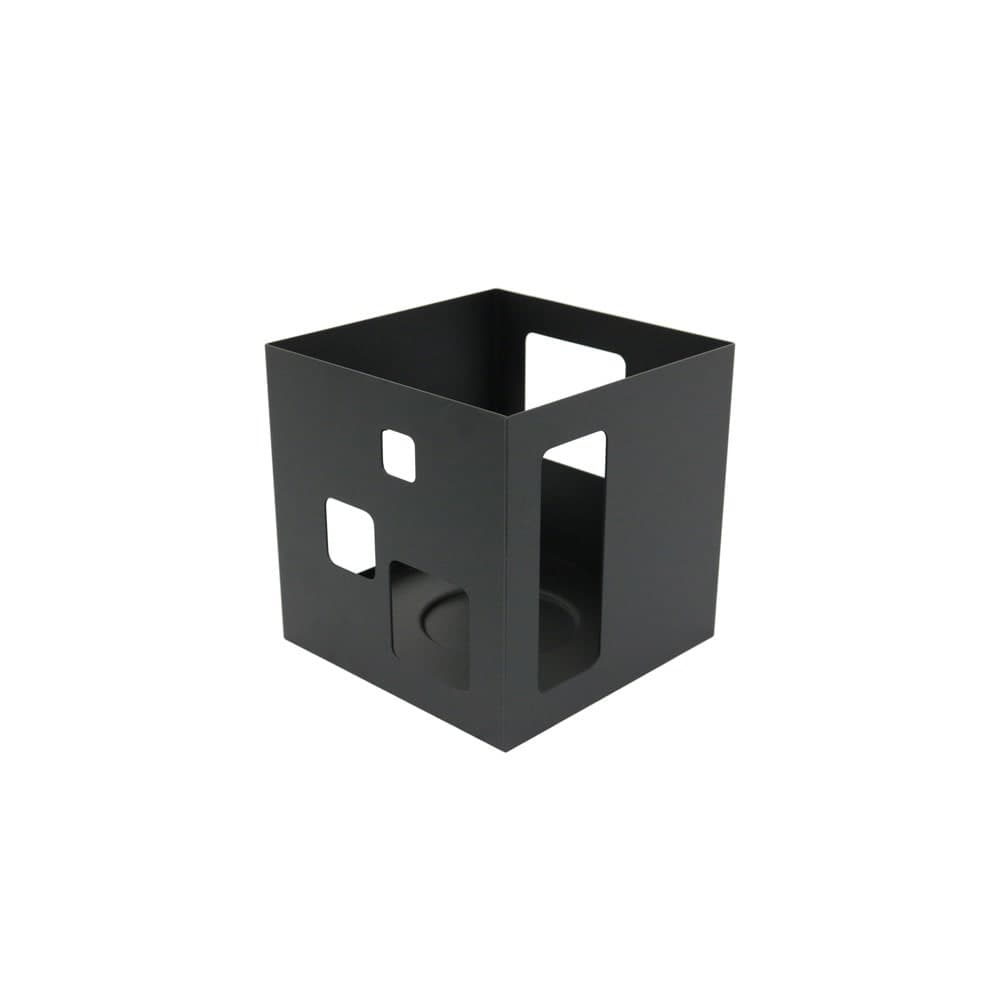 Rosseto 7 1/4" Square Buffet Warmer - Stainless Steel, Black (SM140)