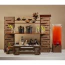 Rosseto Multi Level Skycap® Display Riser - 8"W x 8"D x 30"H, Steel w/ Matte Bronze Finish (SM325) thumbnail 2