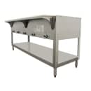 Duke 305 73" Hot Food Table w/ (5) Wells & Undershelf, Natural Gas thumbnail 3