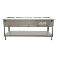 Duke 305 73" Hot Food Table w/ (5) Wells & Undershelf, Natural Gas thumbnail 4