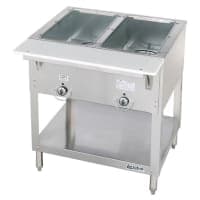 Duke E302 30 3/8" Hot Food Table w/ (2) Wells & Cutting Board, 240v/1ph thumbnail 3