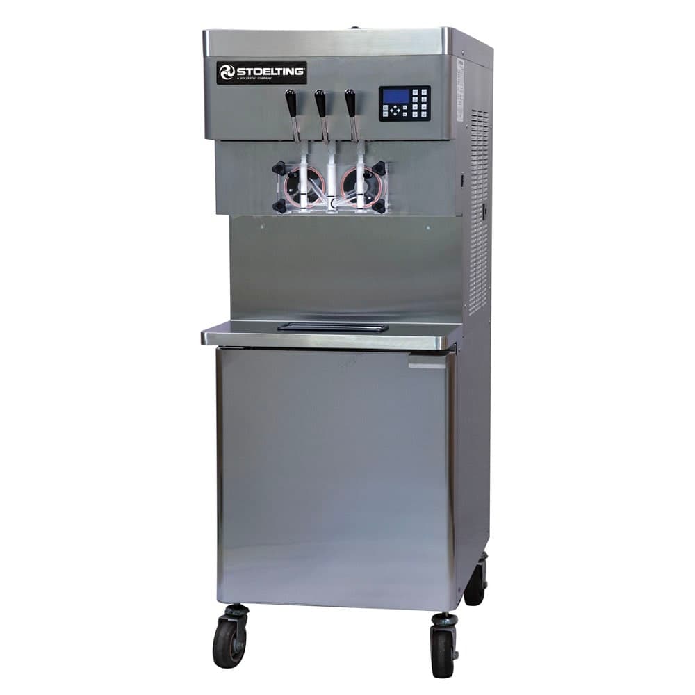 Stoelting U431-409I2 Soft Serve Freezer w/ (2) 8 gal Hoppers, Remote Air Cool, 208 230/3 V
