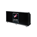 FWE BBC-8 L3 96"L Portable Bar w/ 60 lb Ice Bin, Florence Walnut thumbnail 2