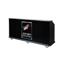 FWE BBC-8 L5 96"L Portable Bar w/ 60 lb Ice Bin, Hibiscus Cherry thumbnail 2