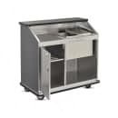 FWE CB-4 L2 48"L Conventional Portable Bar, Stainless Interior, Buka Bark thumbnail 2