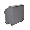 FWE CB-4 L2 48"L Conventional Portable Bar, Stainless Interior, Buka Bark thumbnail 3