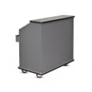 FWE CB-4 L5 48"L Conventional Portable Bar, Stainless Interior, Hibiscus Cherry thumbnail 3