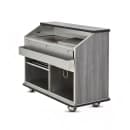 FWE CB-5 L2 60"L Conventional Portable Bar, Stainless Interior, Buka Bark thumbnail 2