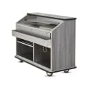 FWE CB-5 L5 60"L Conventional Portable Bar, Stainless Interior, Hibiscus Cherry thumbnail 2