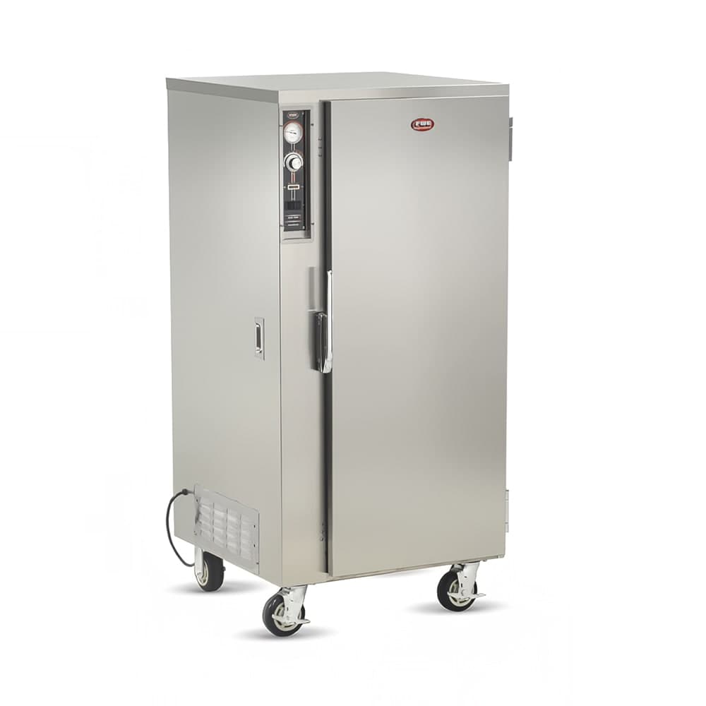 FWE ETC-UA-10HD 3/4 Height Non-Insulated Mobile Heated Cabinet w/ (10) Pan Capacity, 120v