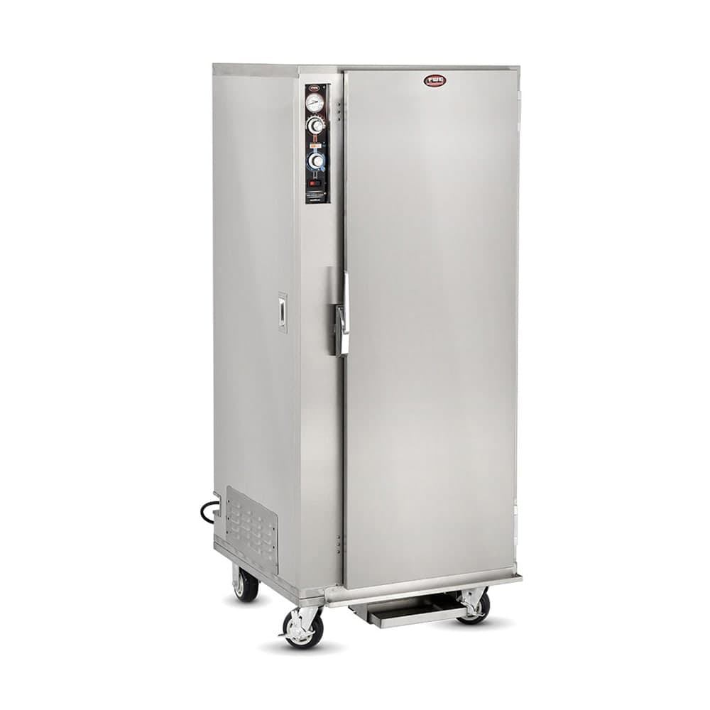 FWE ETC-UA-12PH Full Height Non-Insulated Mobile Heated Cabinet w/ (12) Pan Capacity, 120v