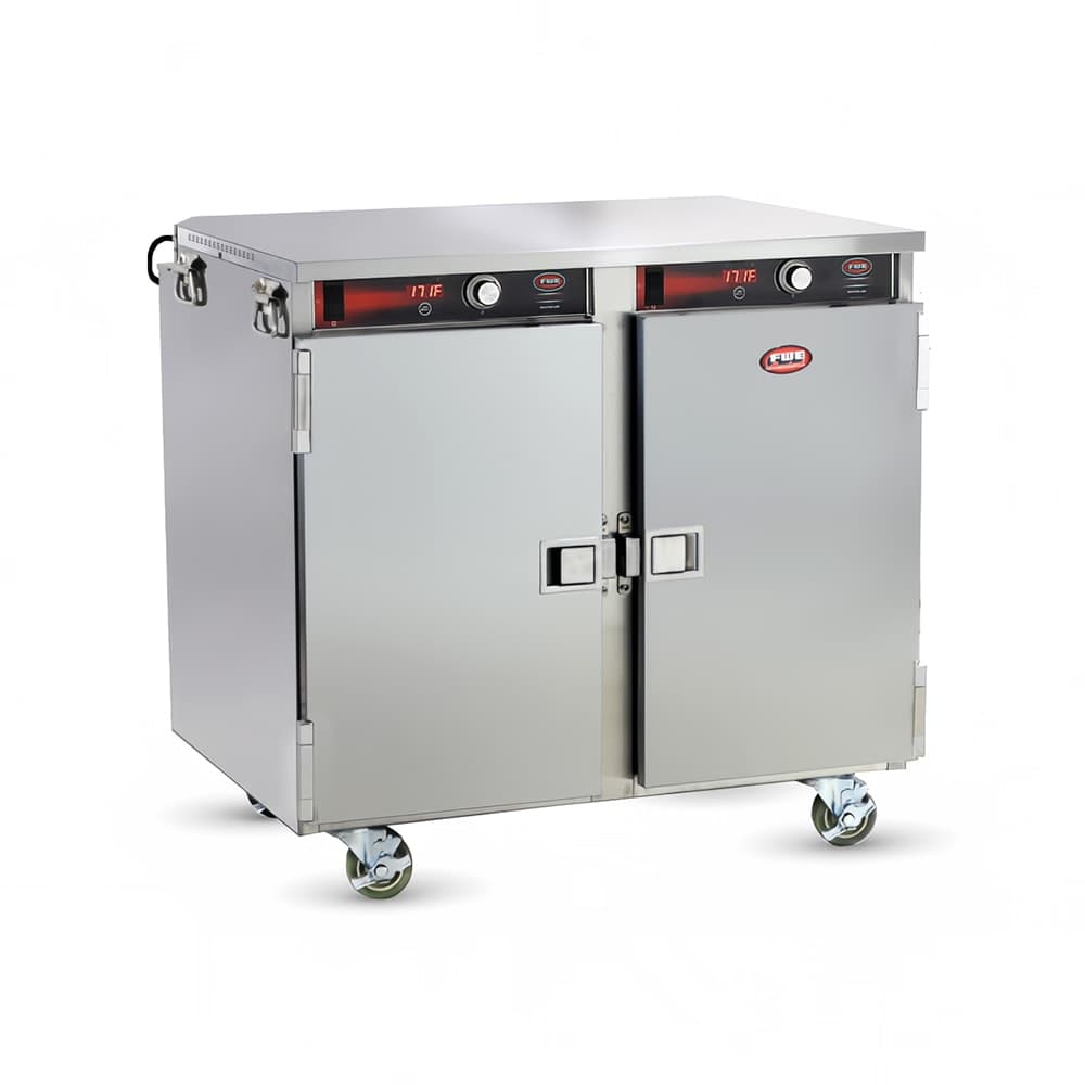 FWE HLC-14 Undercounter Insulated Mobile Heated Cabinet w/ (14) Pan Capacity, 120v
