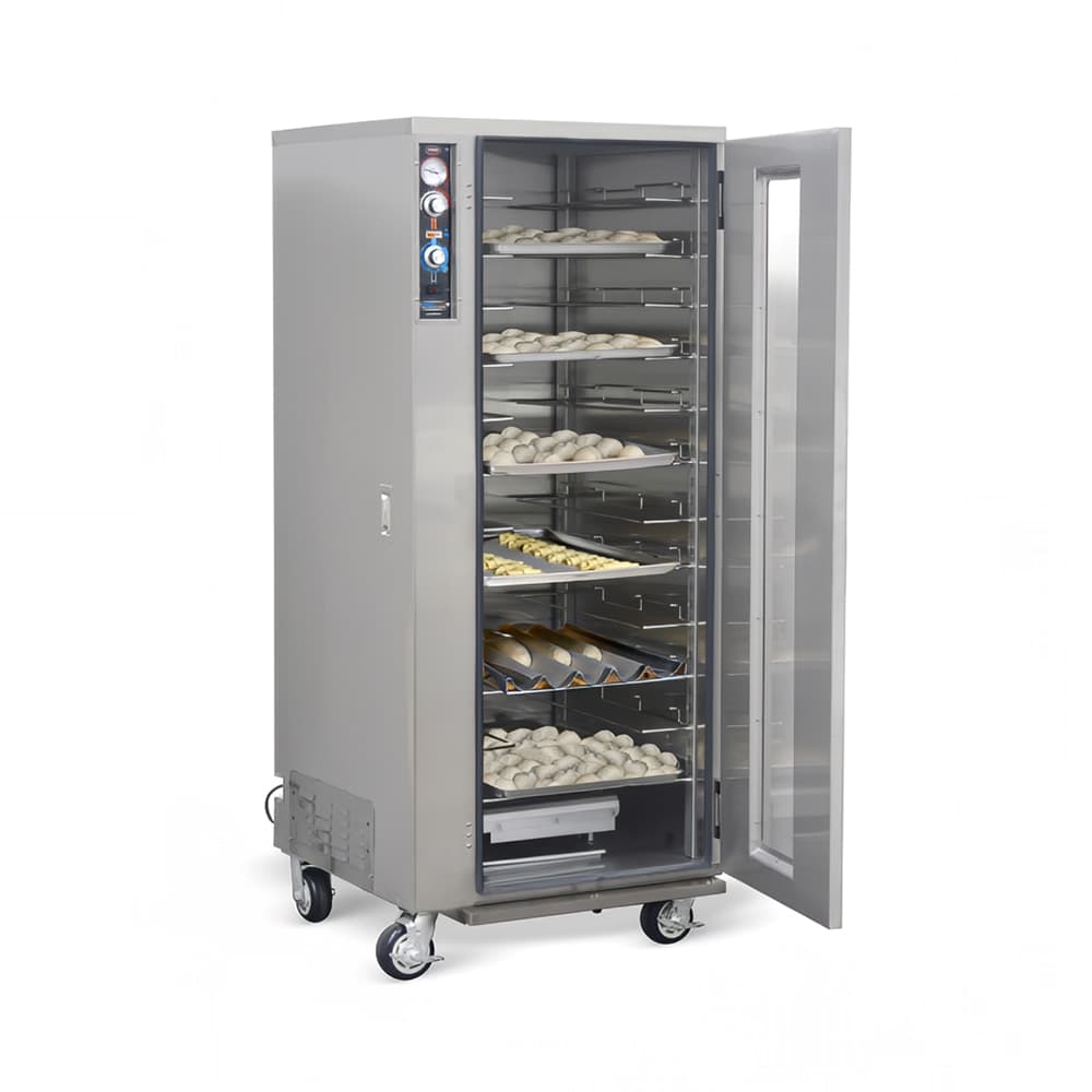 FWE PH-1826-18 Full Height Insulated Mobile Heated Cabinet w/ (12) Pan Capacity, 120v