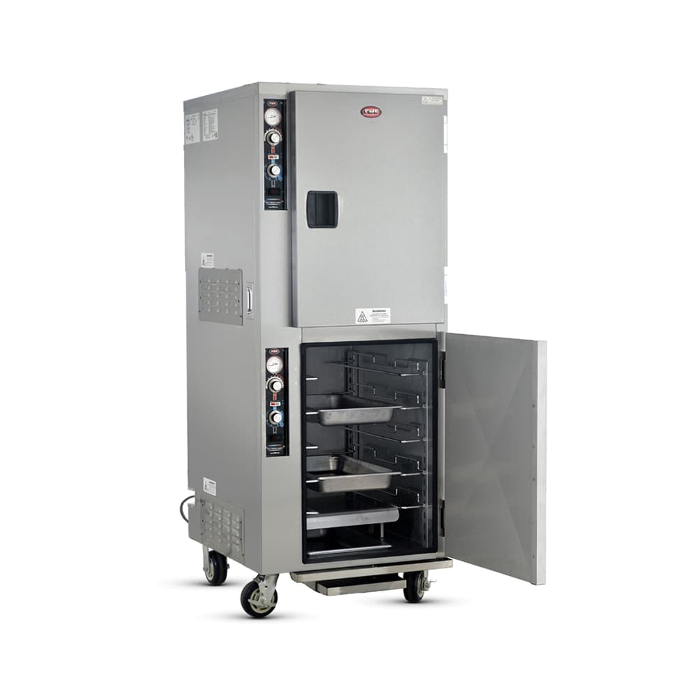 FWE PH-1826-7-7 Full Height Insulated Mobile Heated Cabinet w/ (10) Pan Capacity, 120v