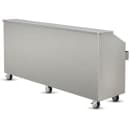 FWE SCB-8 Mobile Bar w/ Shut-Off Drain, Convectional Beverage Service , 96" L, Stainless thumbnail 4