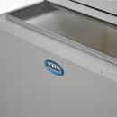 FWE SIC-200 200 lb Insulated Mobile Ice Caddy - Stainless Steel thumbnail 3