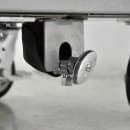 FWE SIC-200 200 lb Insulated Mobile Ice Caddy - Stainless Steel thumbnail 4