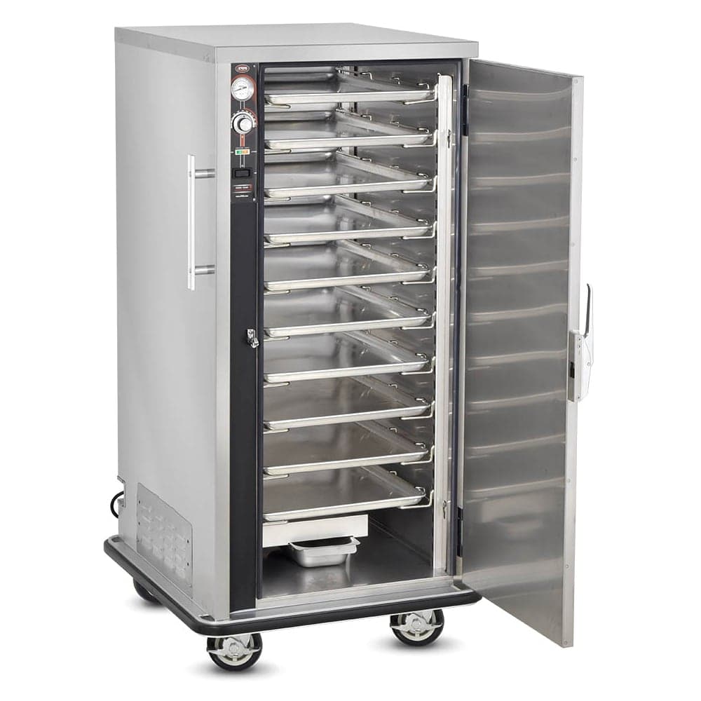 FWE TS-1826-15 Full Height Insulated Mobile Heated Cabinet w/ (10) Pan Capacity, 120v
