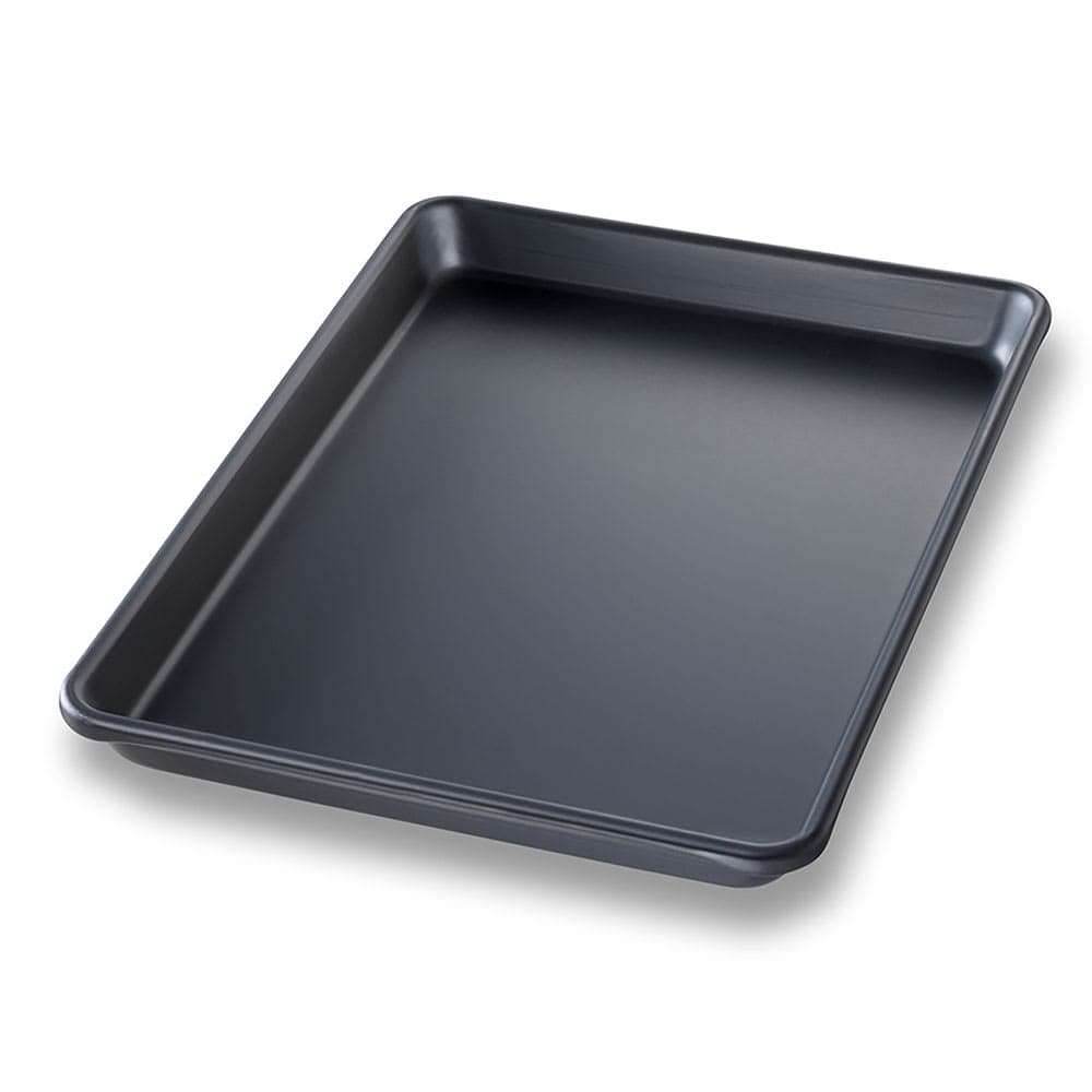 Chicago Metallic 1/4 Quarter Size Bun / Sheet Pan - 13" x 9 1/2" x 1", 16 gauge Aluminum, AMERICOAT® (40454)
