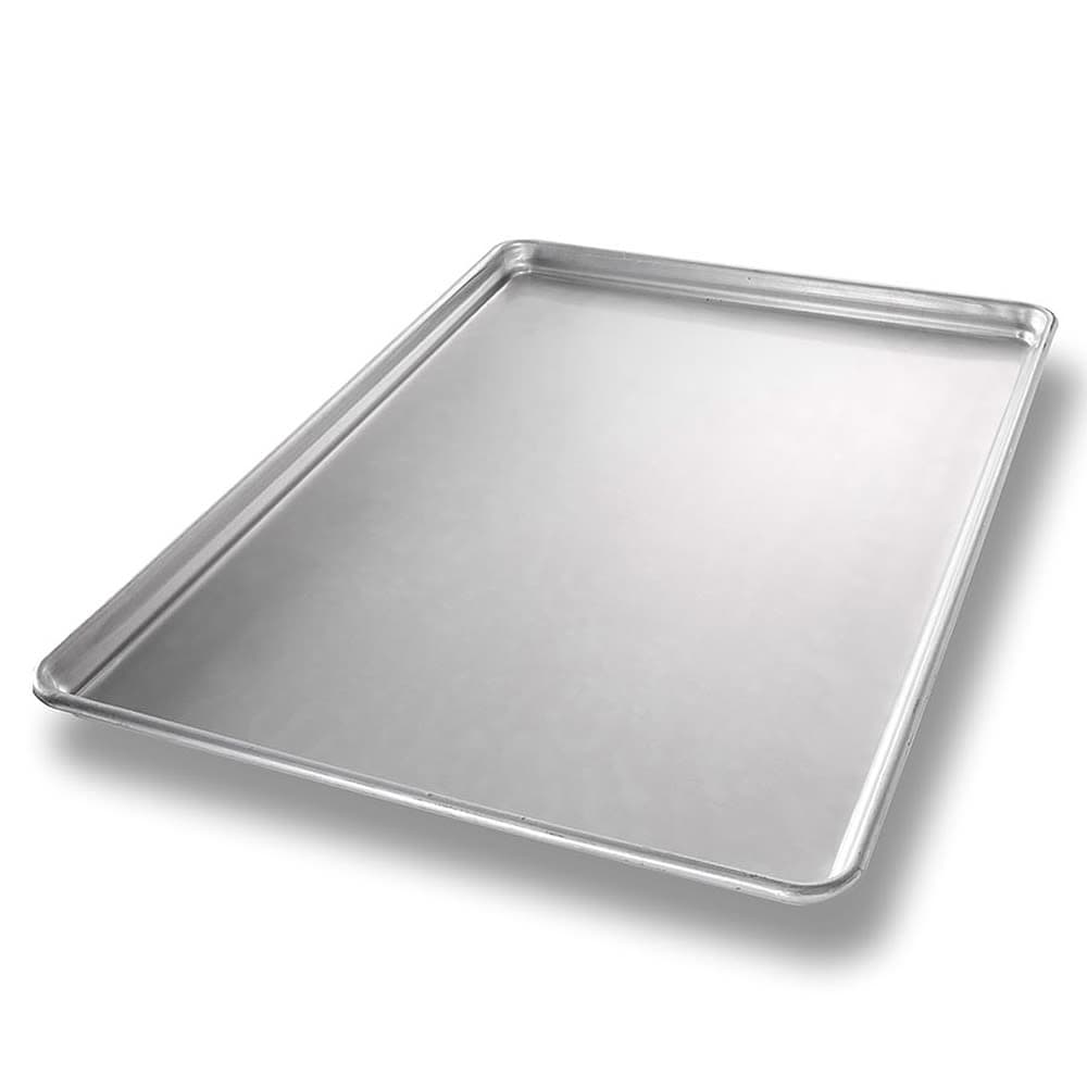 Chicago Metallic 1/1 Full Size Bun / Sheet Pan - 26" x 18" x 1", 16 gauge Aluminum, AMERICOAT® (40698)