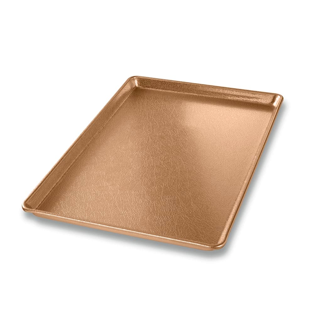 Chicago Metallic Display Pan, 11 9/10" x 17 9/10" x 4/5", Copper Finish, 16 ga Anodized Aluminum (40930)