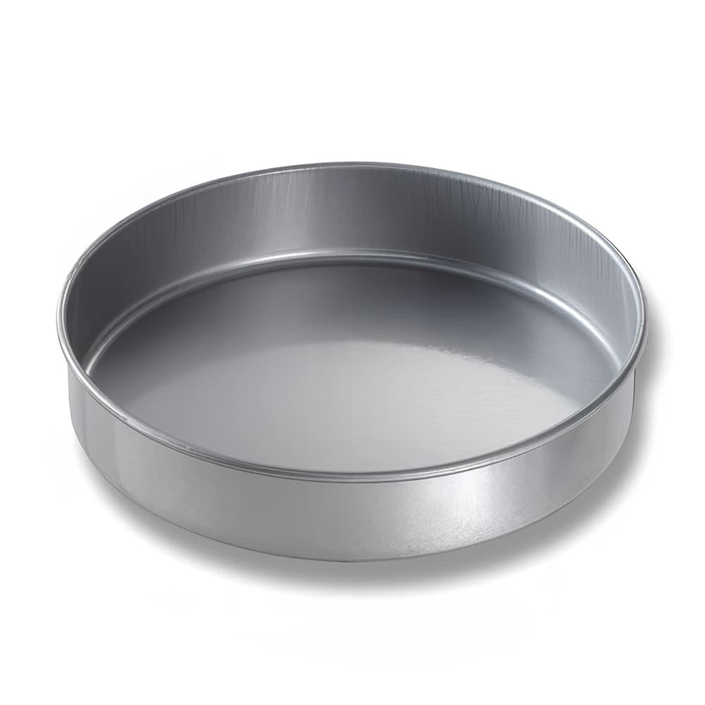 Chicago Metallic Cake Pan, 10" Dia., 2" Deep, AMERICOAT Glazed 26 ga. Aluminized Steel (41025)