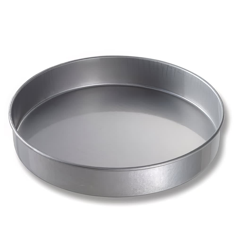 Chicago Metallic Cake Pan, 12" Dia., 2" Deep, Non-coated 26 ga. Aluminized Steel (41220)