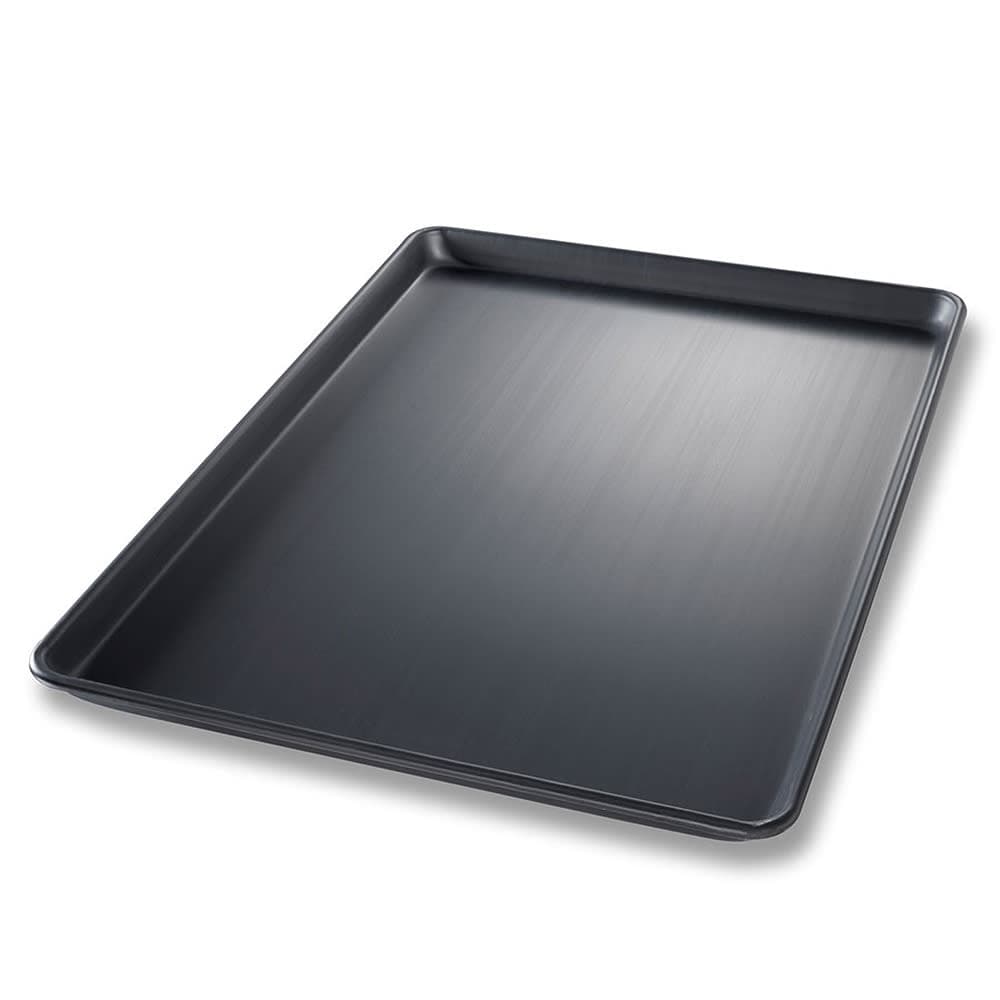 Chicago Metallic 1/1 Full Size Bun / Sheet Pan - 26" x 18" x 1", 16 gauge Aluminum (44693)