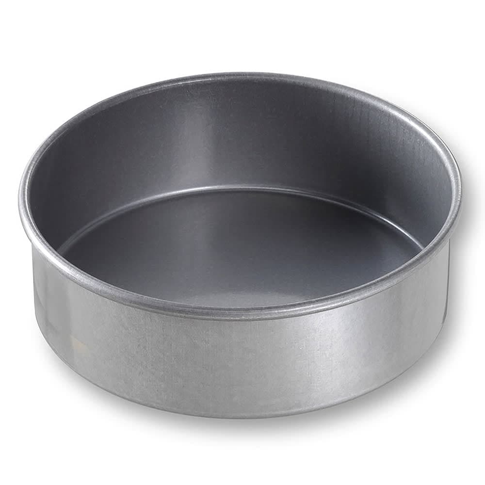Chicago Metallic Cake Pan, 6" Dia., 2" Deep, Non-coated 26 ga. Aluminized Steel (46020)