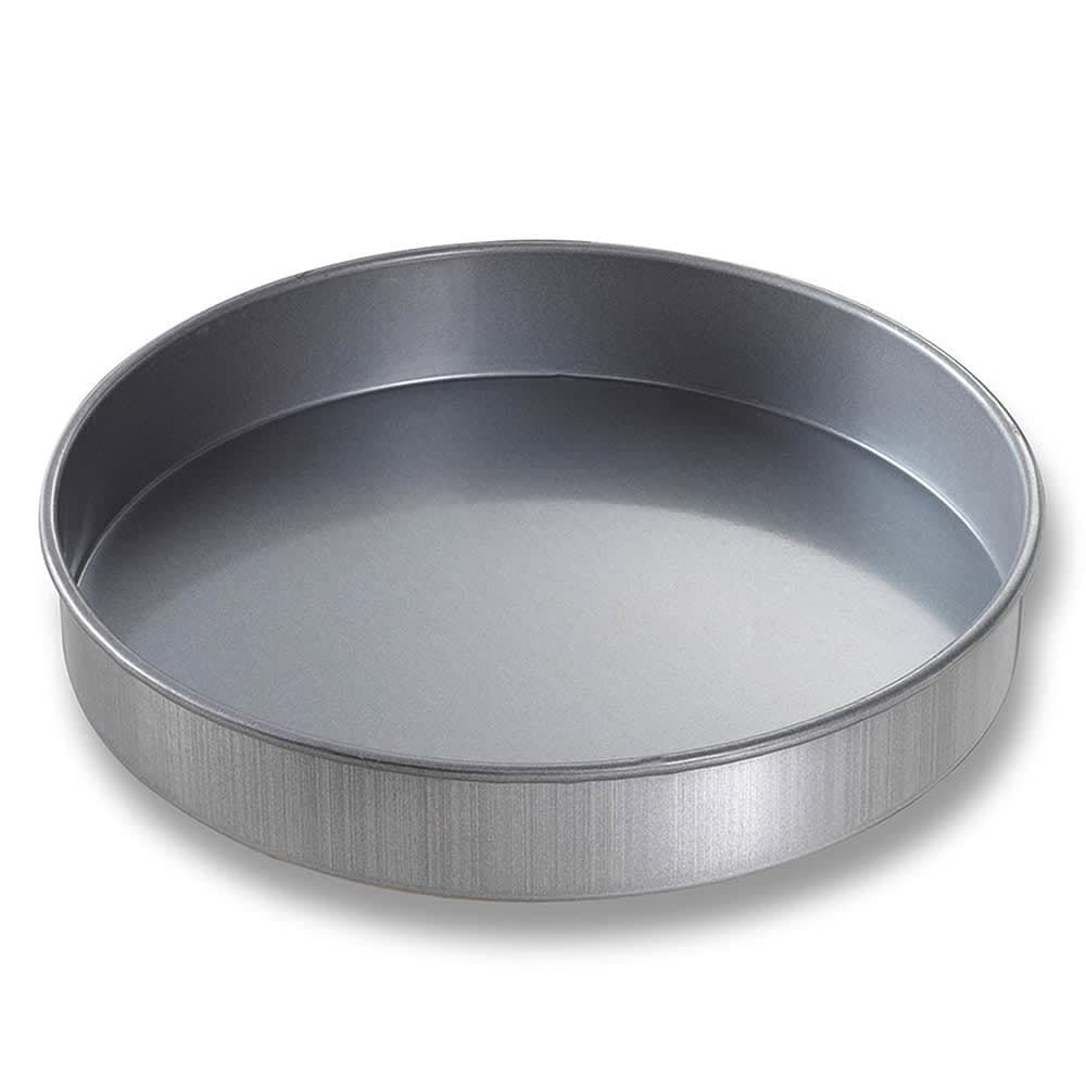 Chicago Metallic Cake Pan, 9" dia, 1 1/2" Deep, AMERICOAT Glazed 26 ga Aluminized Steel (49155)