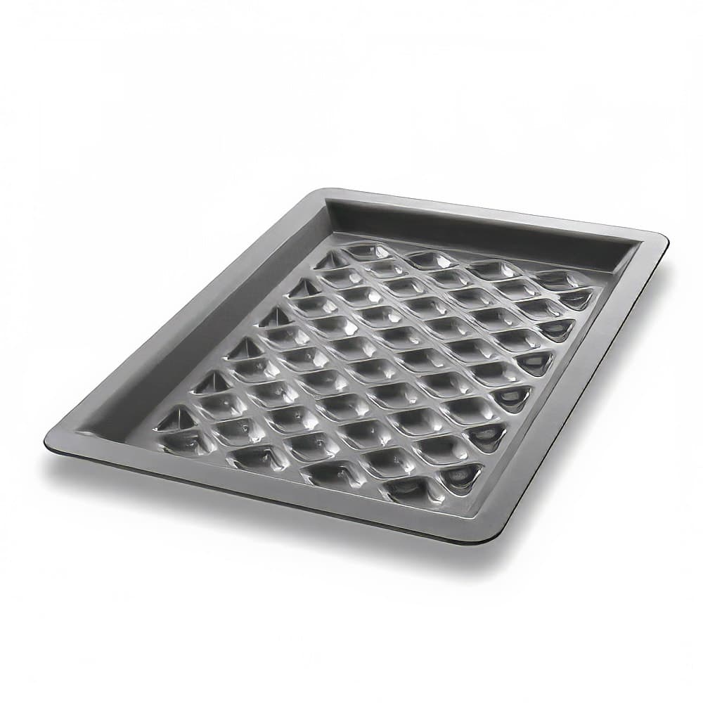 Chicago Metallic 1/4 Quarter Size Bun / Sheet Pan - 11 1/2" x 8 1/4" x 1", 16 gauge Aluminum (70821)