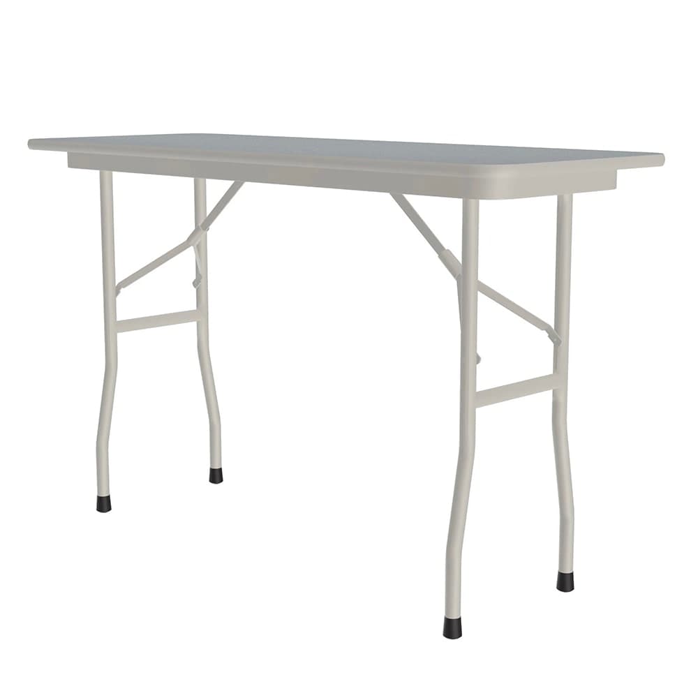 Correll 48" Rectangular Folding Table w/ Gray Granite Top, 29"H (CF1848PX-15)