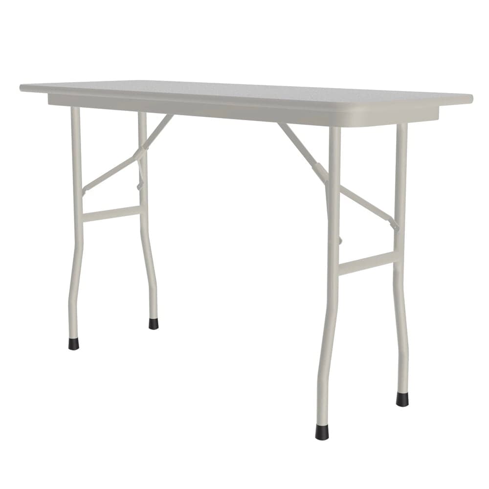 Correll 72" Rectangular Folding Table w/ Gray Granite Melamine Top, 29"H (CF1872M-15)