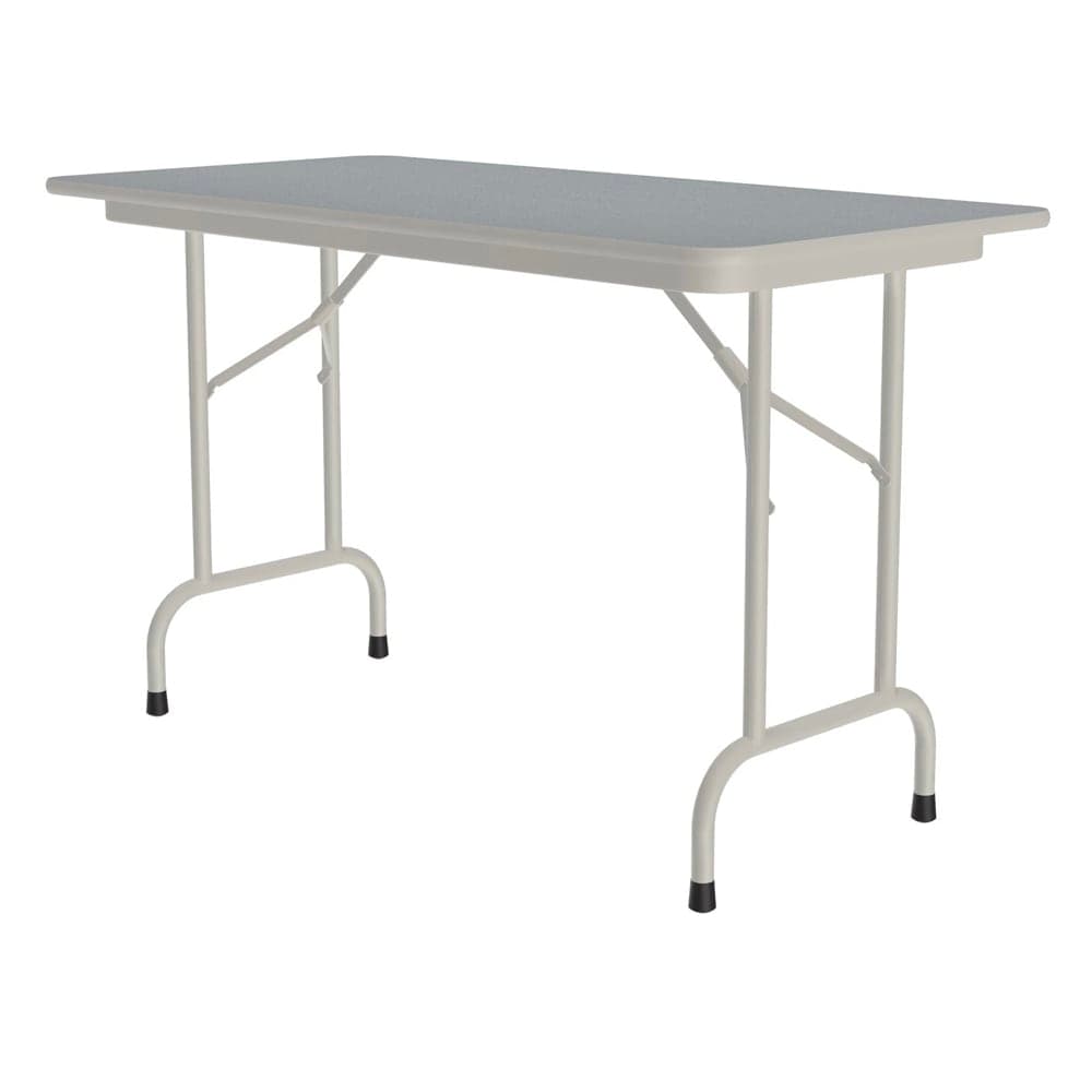 Correll 48" Rectangular Folding Table w/ Gray Granite Top, 29"H (CF2448PX-15)