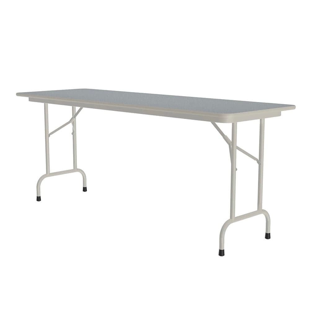 Correll 60" Rectangular Folding Table w/ Gray Granite Top, 29"H (CF2460PX-15)