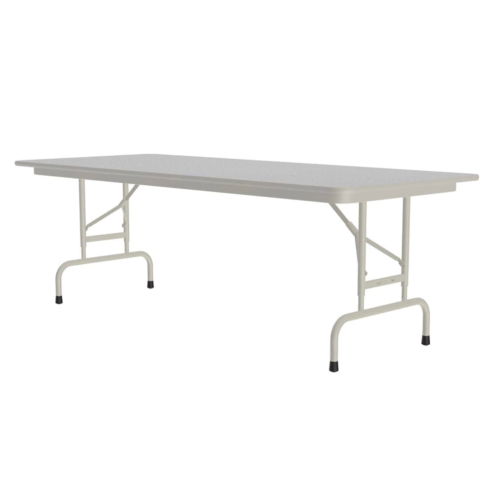 Correll 60" Rectangular Folding Table w/ Gray Granite Top, 32"H (CFA3060PX-15)