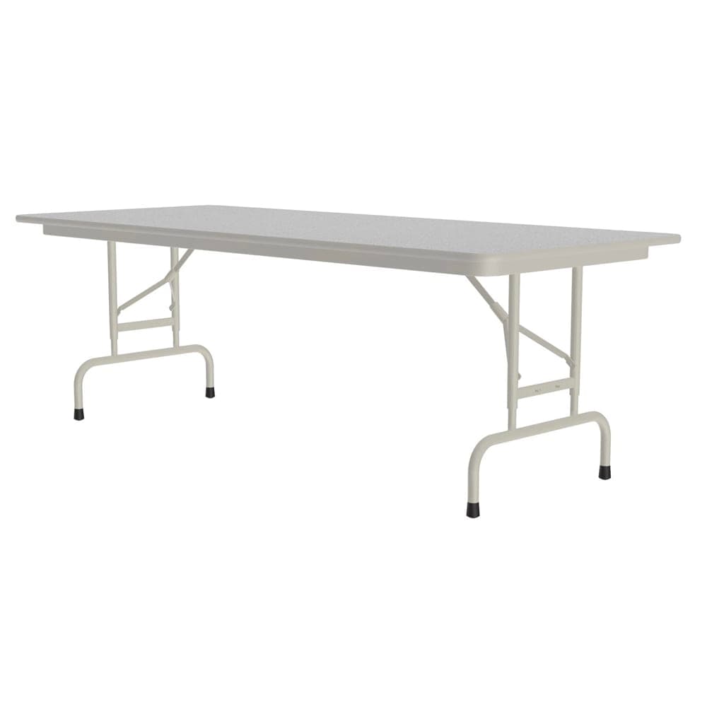 Correll 72" Rectangular Folding Table w/ Gray Granite Top, 32"H (CFA3072PX-15)