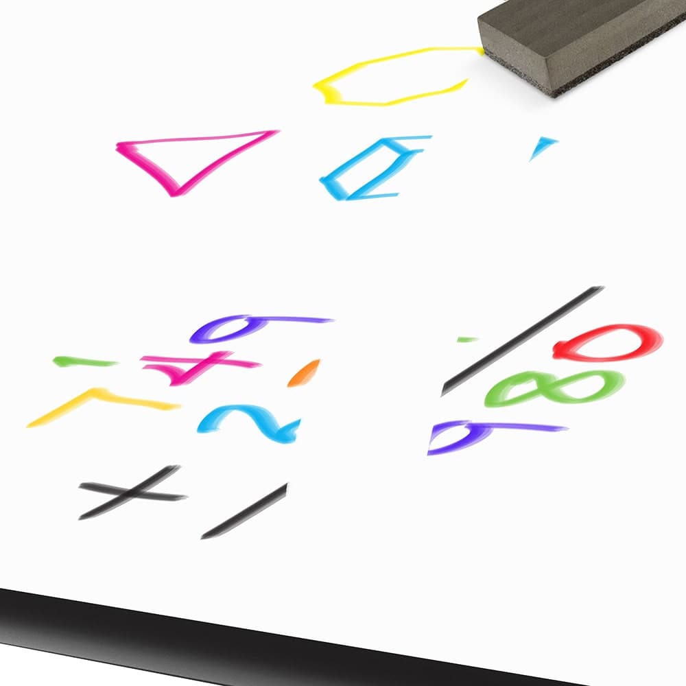 Correll Rectangular Folding Seminar Table w/ Dry Erase Markerboard Top, 60"W x 24"D x 29"H (ST2460DE-80)