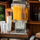 Tablecraft 100125 7 3/4" Wrapped Straws - Paper, Red Striped thumbnail 11