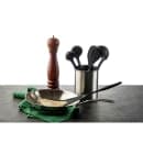 Tablecraft 10053 13 3/4" Fish Turner w/ Silicone Handle & Silicone Coated Blade - Black thumbnail 4