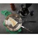 Tablecraft 10053 13 3/4" Fish Turner w/ Silicone Handle & Silicone Coated Blade - Black thumbnail 5