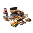 Tablecraft 10090 Industrial Collection™ 2 Gallon Round Glass Beverage Dispenser w/ Ice Core & Infuser - Clear thumbnail 10