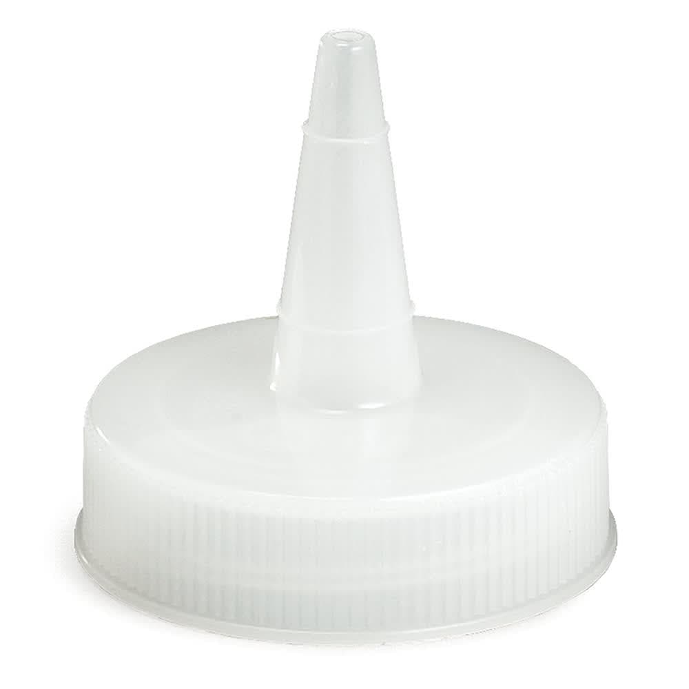 Tablecraft 100TC Squeeze Bottle Top, Cone Shaped, Natural