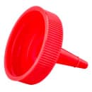Tablecraft 100TK Squeeze Bottle Top, Cone Shaped, Red thumbnail 2