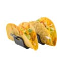Tablecraft 10277BK Taco Holder - Holds 1 to 2 Tacos, Melamine, Black thumbnail 6