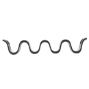 Tablecraft 10279BK Taco Holder - Holds 3 to 4 Tacos, Melamine, Black thumbnail 2