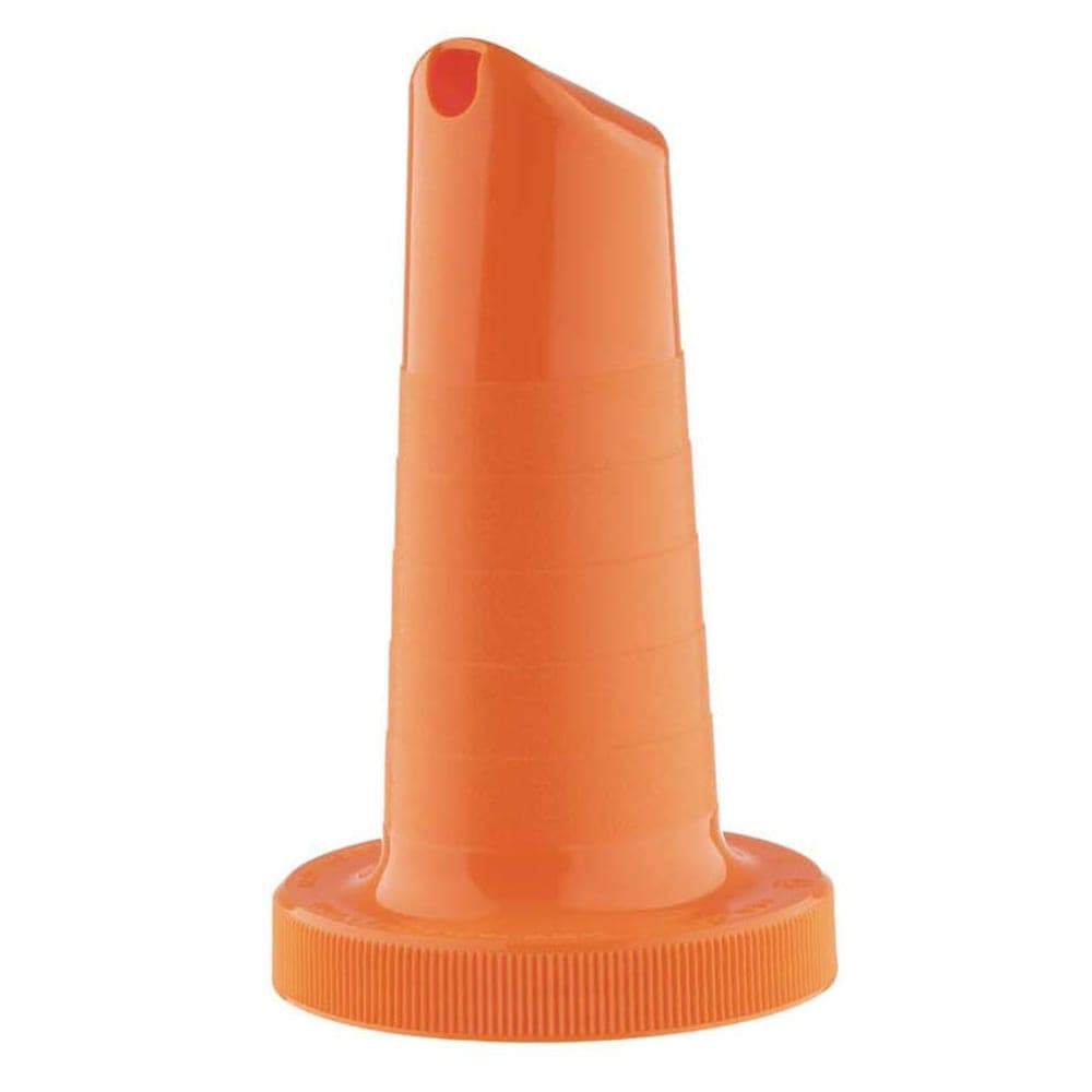 Tablecraft 10286X Pourmaster® Neck Spout - One Piece, Orange