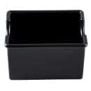 Tablecraft 10309 Rectangular Sugar Caddy - Plastic, Black thumbnail 2
