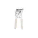 Tablecraft 10444W 3 3/4" Chrome Plated Manual Can Opener, White thumbnail 2
