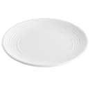 Tablecraft 10515 6" Round Melamine Side Plate - Pulito Collection™, White thumbnail 2